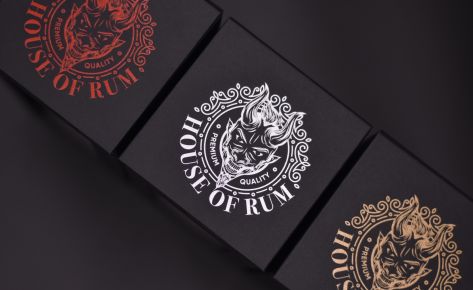 Bespoke Single Bottle Rigid Boxes For House of Rum